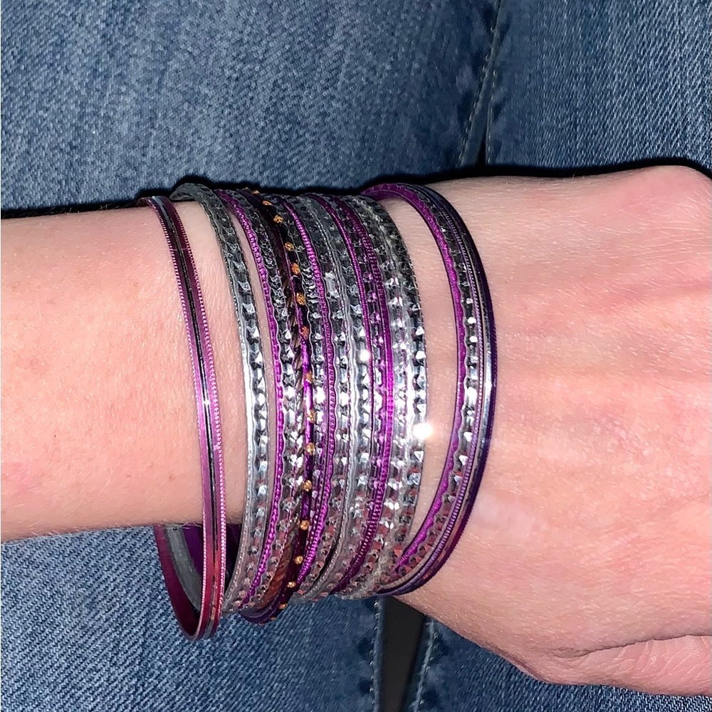 Purple bangles! - Picture 3 of 3